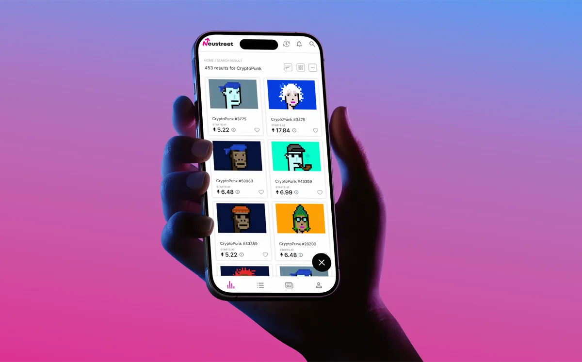 Neustreet — Search, filter and category exploration