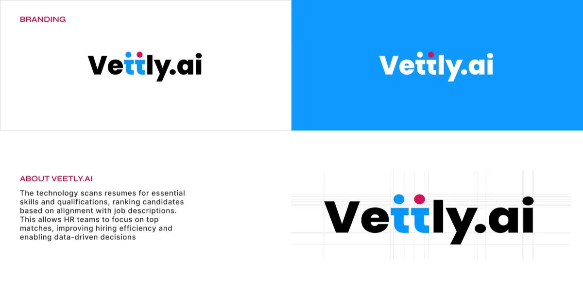 Vettly.ai — Brand identity and logo system