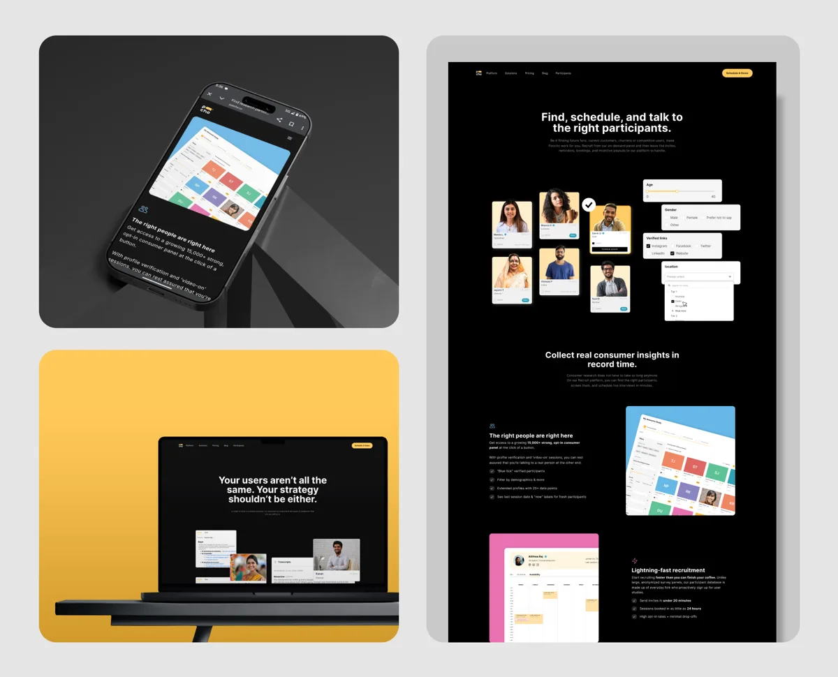 Poocho — Pricing and plans page