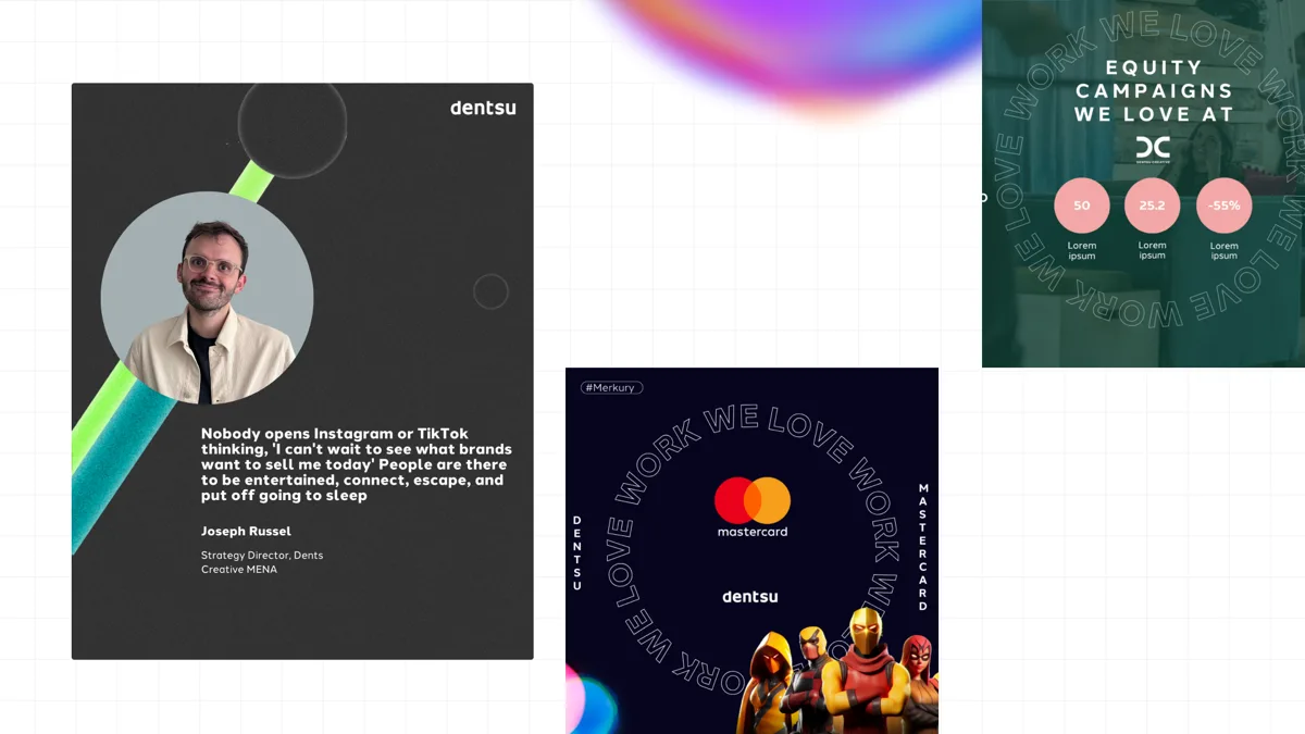 Dentsu — Instagram content system