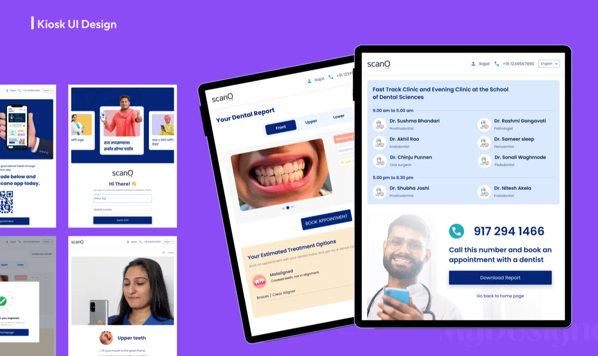 Scano — Print materials and standees