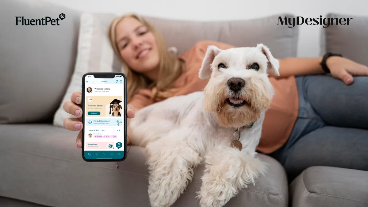 FluentPet — Mobile app onboarding and home screen