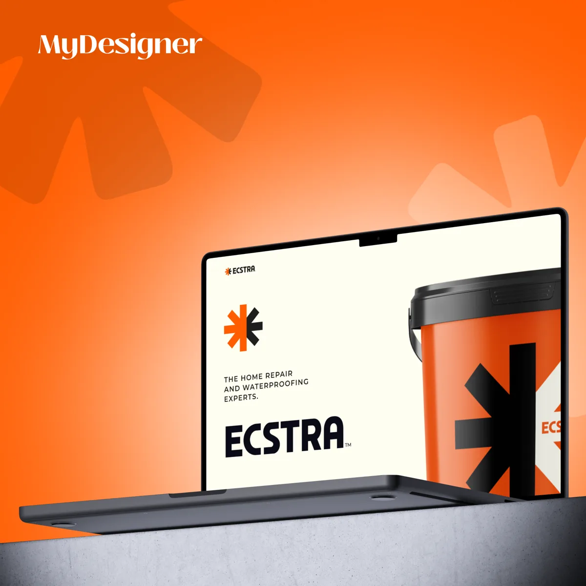 Ecstra — Homepage design