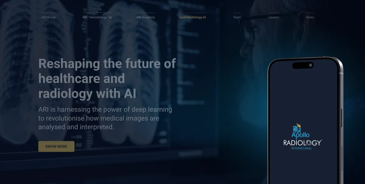 Apollo Radiology — Patient information and booking flow