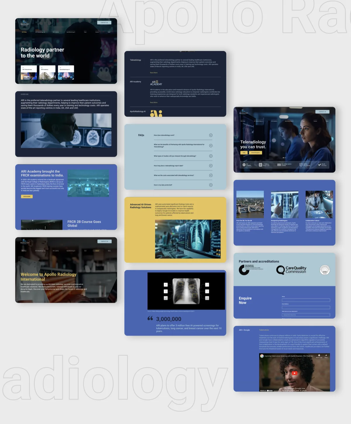 Apollo Radiology — CMS and content management overview