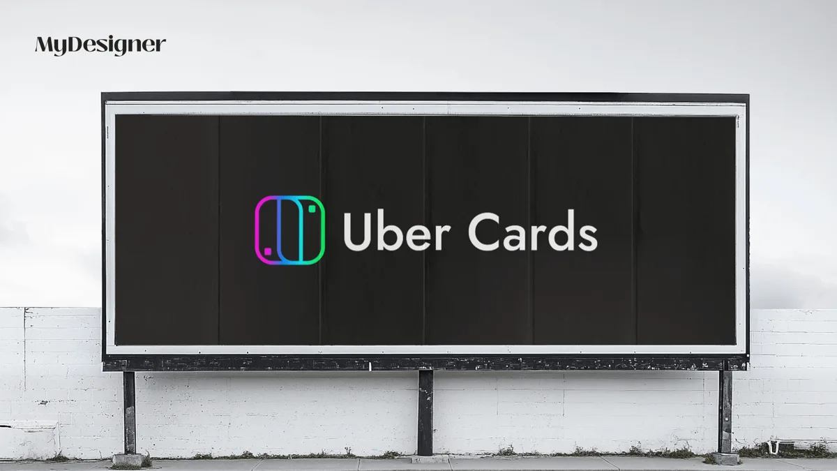 Uber Cards — Logo mark concept and geometry