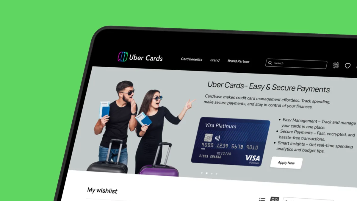 Uber Cards — Brand guidelines overview