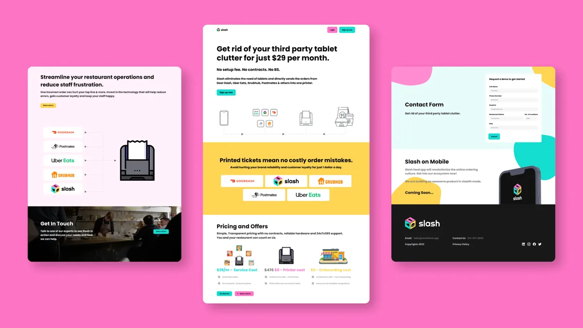 Slash — Full brand system summary
