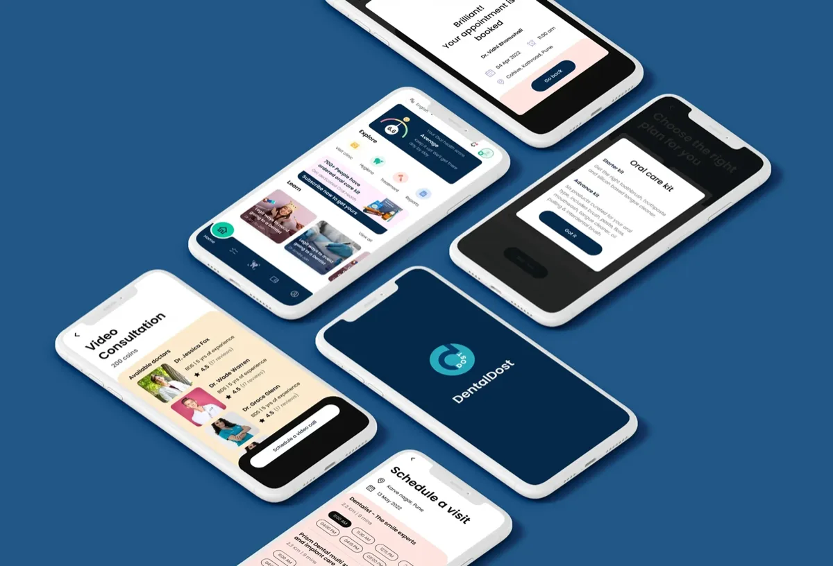 DentalDost App — Onboarding and Scan Flow