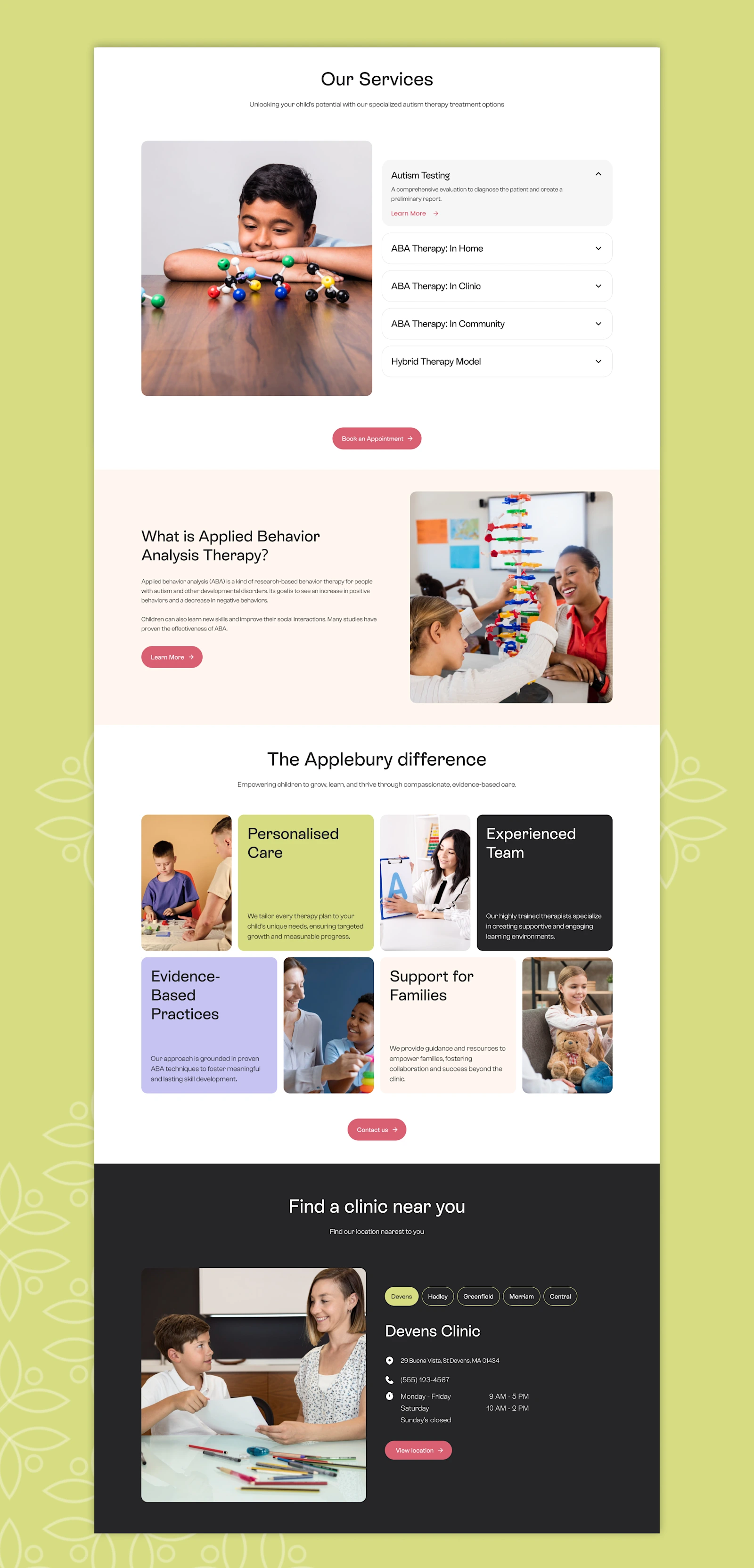 Applebury Behavior Associates — project visual 3