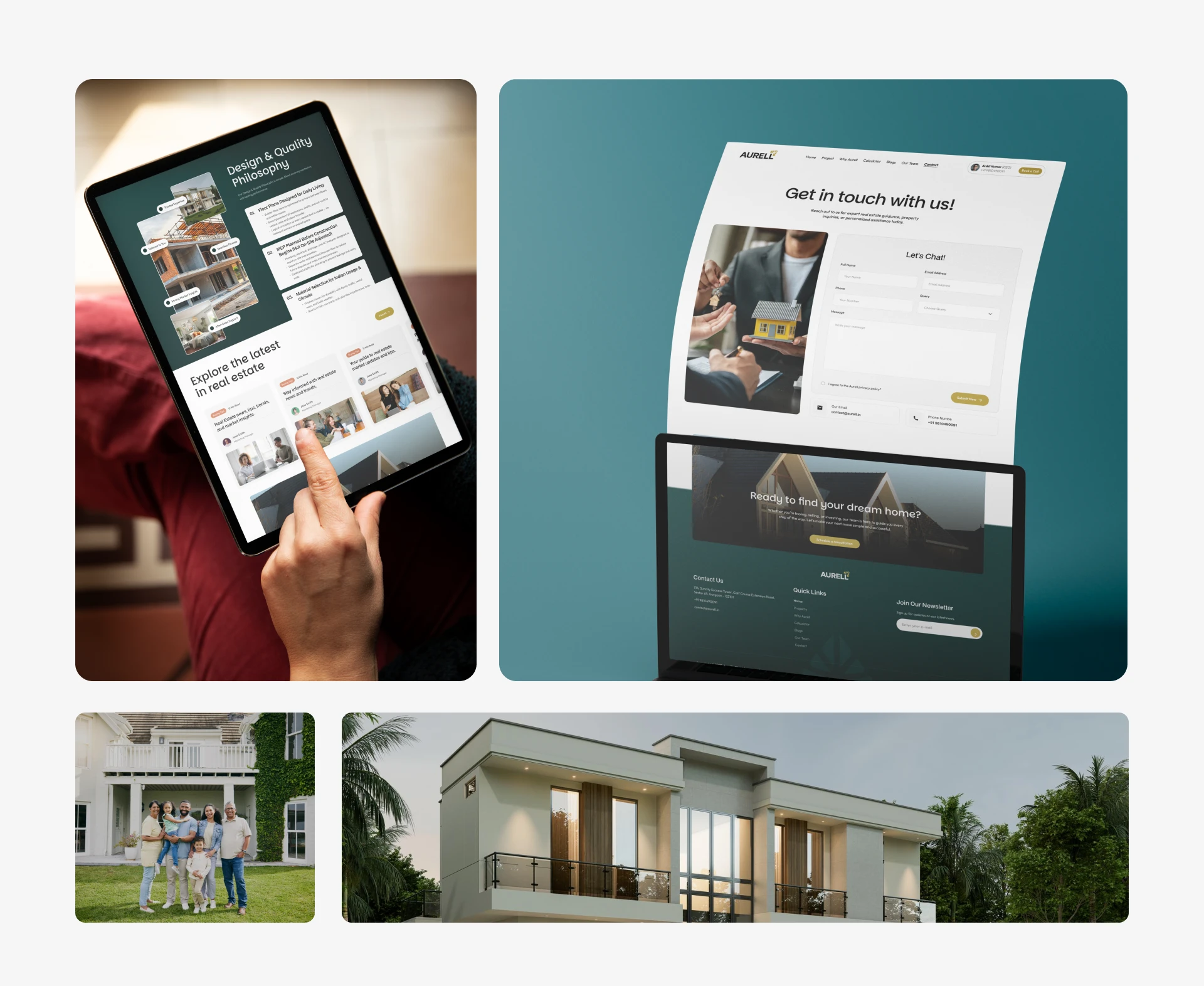 Aurell premium real estate project showcase