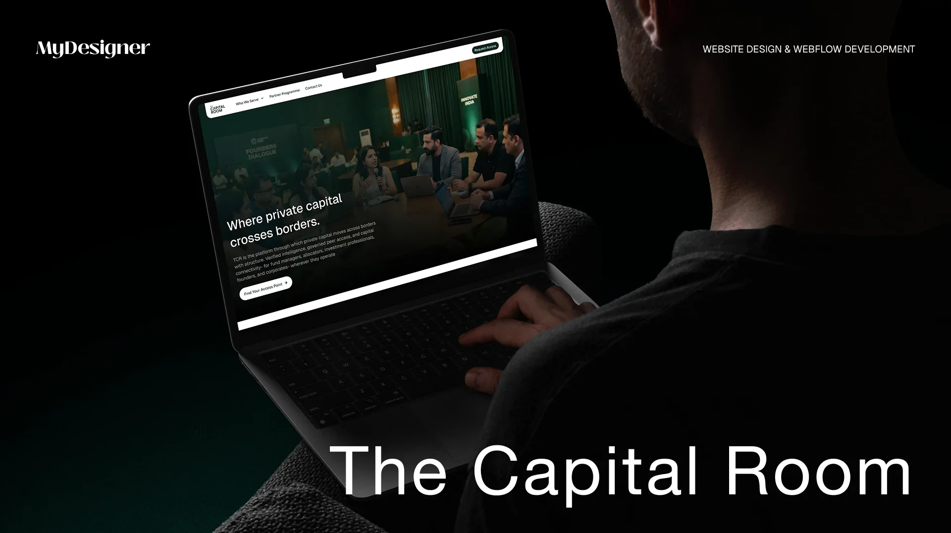The Capital Room private capital platform website