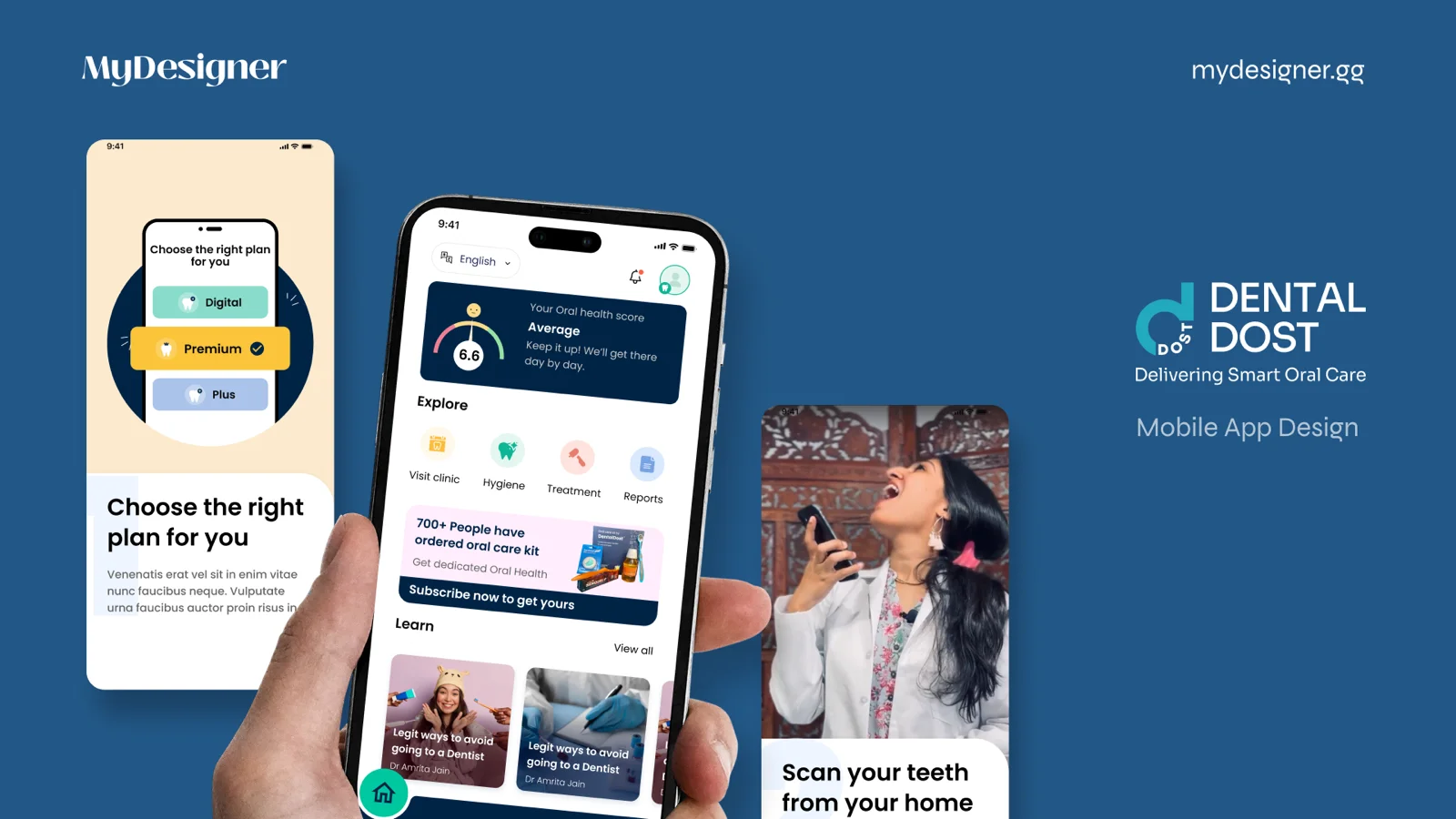 DentalDost Mobile App — Hero