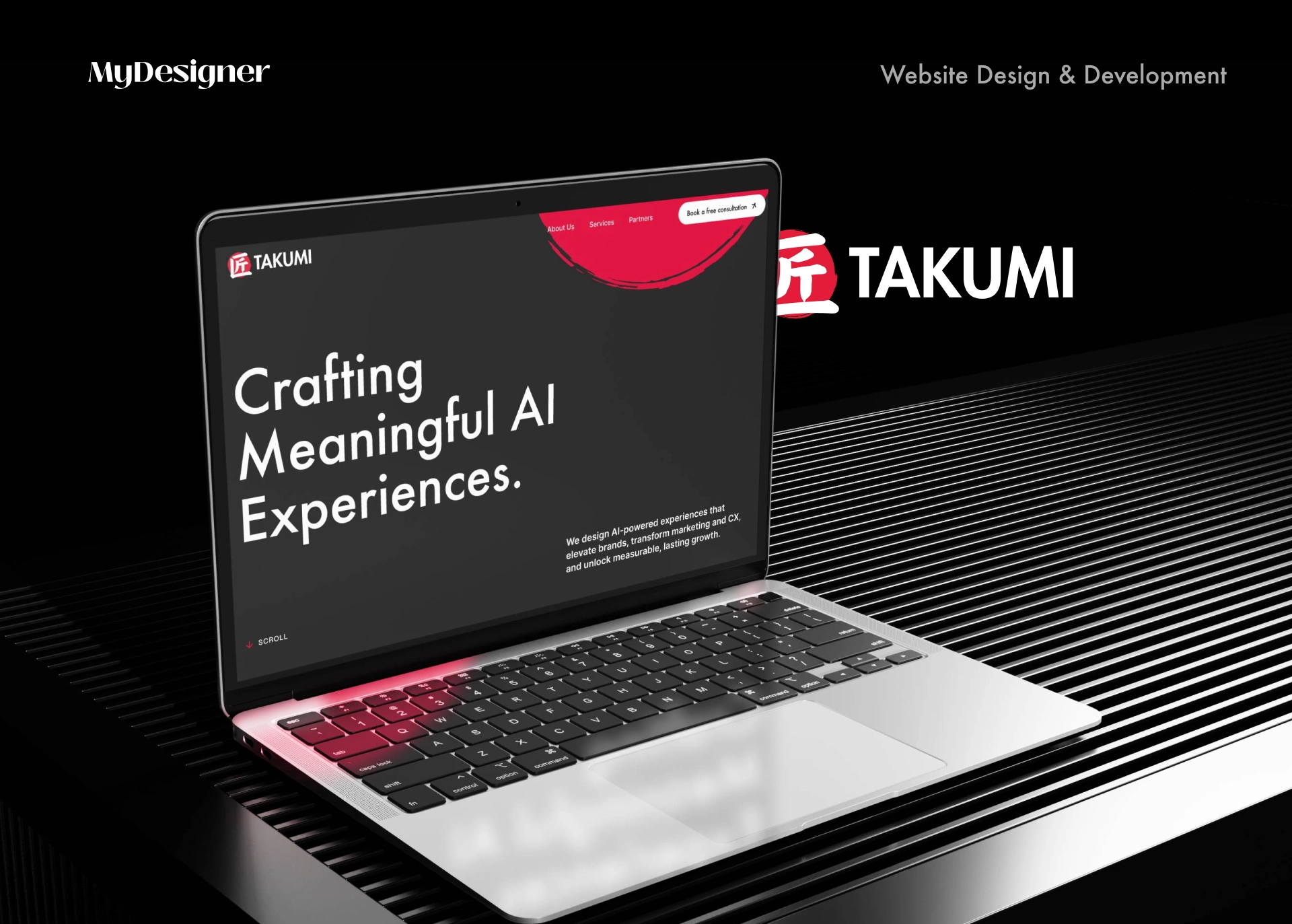 Takumi AI Consultancy Website — Overview